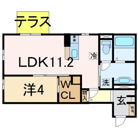 グランルージュの物件間取画像